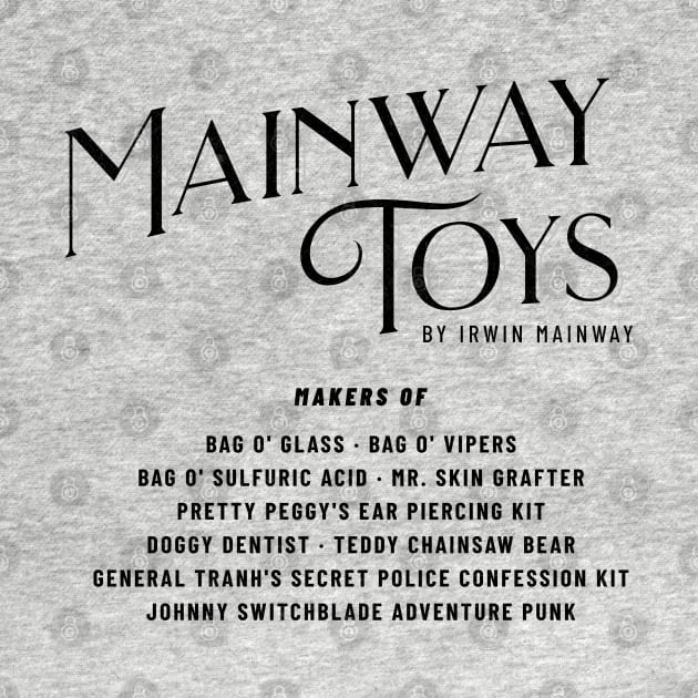 Mainway Toys by Irwin Mainway by BodinStreet